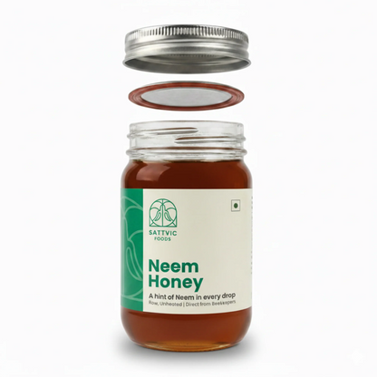 Sattvic Foods Neem Honey (Raw and Unheated)