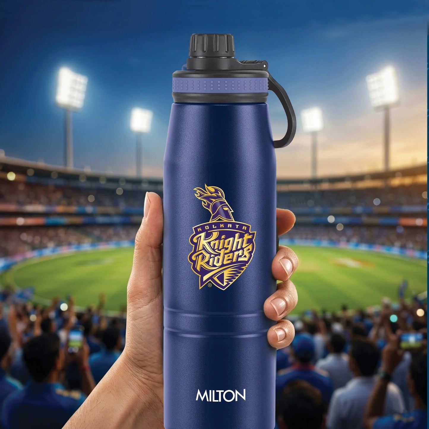 Milton Sports Sparkle KKR Thermosteel Bottle
