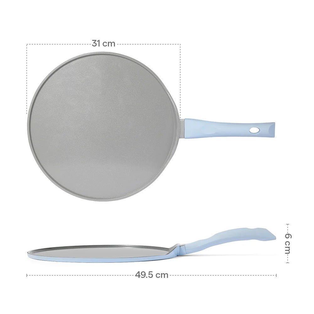 Borosil Vajra Ceramic Dosa Tawa