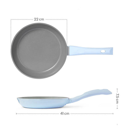 Borosil Vajra Ceramic Fry Pan 22cm 1.1L