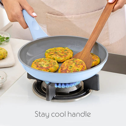 Borosil Vajra Ceramic Fry Pan 22cm 1.1L