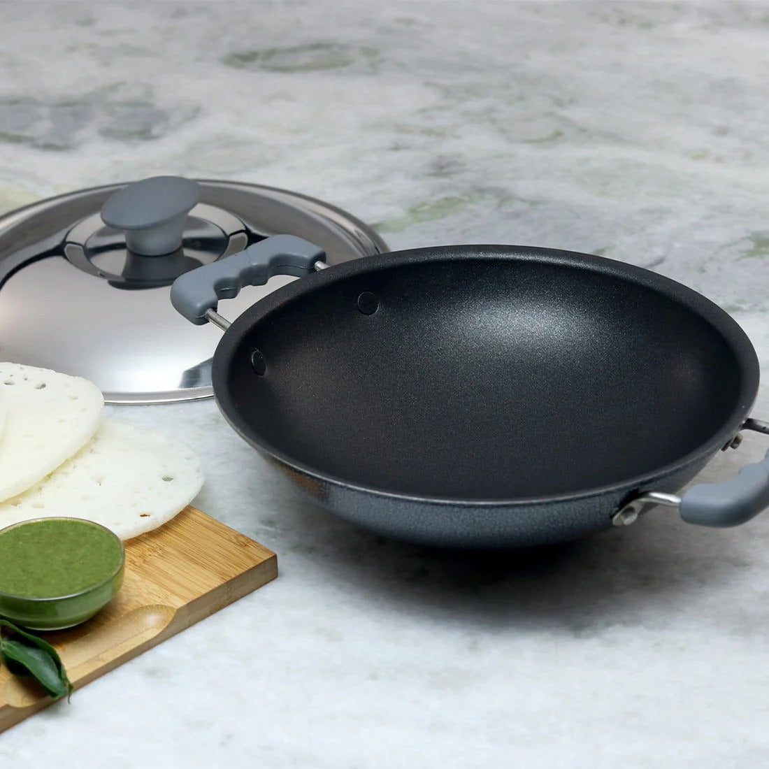 Wonderchef Appachetty 22cm with Lid Deep