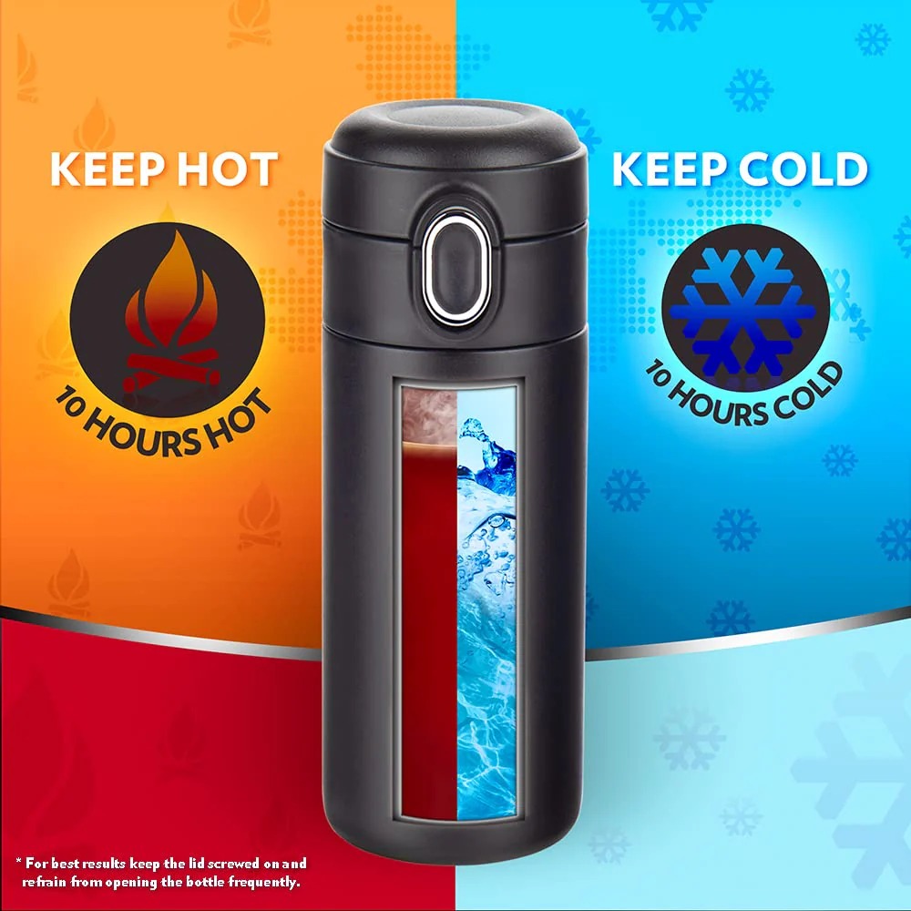 Borosil Hydra Thermoflask Water Bottle Traveller 300ml