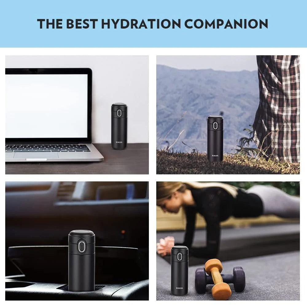 Borosil Hydra Thermoflask Water Bottle Traveller 300ml