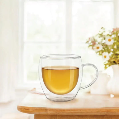 Borosil Java Glass Mug Set of 2