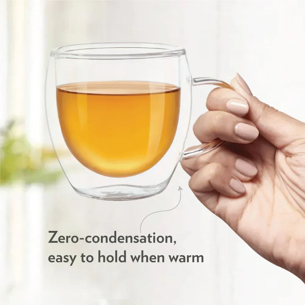 Borosil Java Glass Mug Set of 2