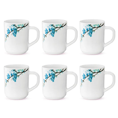 Borosil Larah Opalware Mimosa Mug set