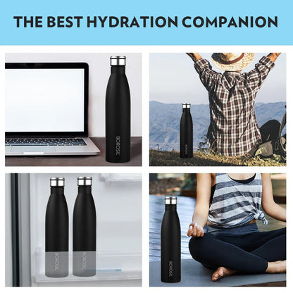 Borosil Fresh Single Wall Stainless Steel Bottle
