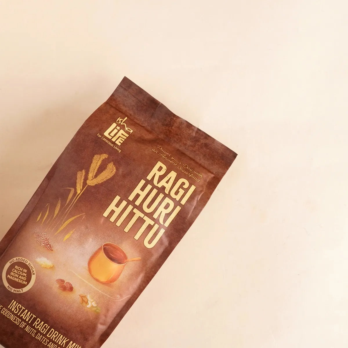 Isha Life Ragi Huri Hittu (Instant Ragi Drink Mix) - 500 gms