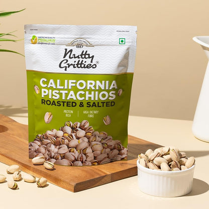 Nutty Gritties California Pistachios Roasted & Salted - 200g