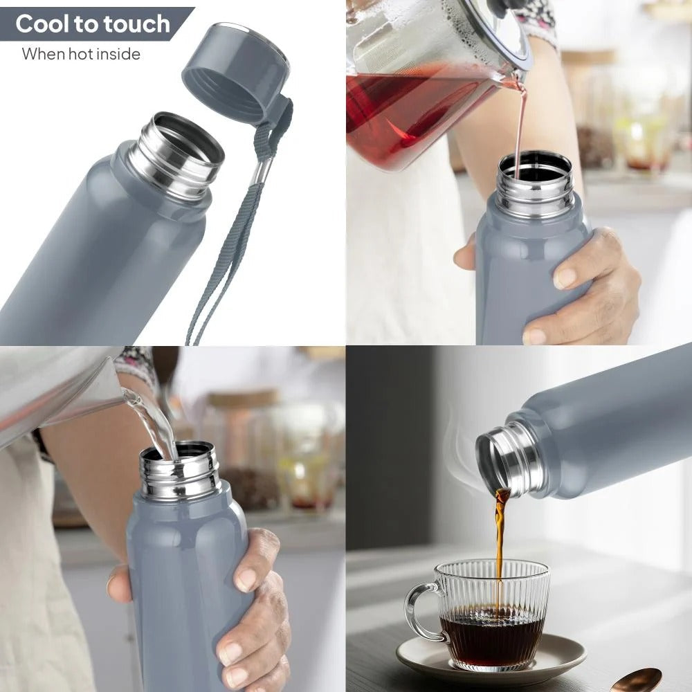 Cello Puro Steel X Benz 900ml Insulated Bottle - 650 ml
