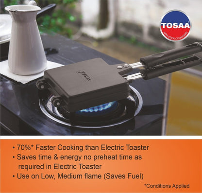 Tosaa Regular Jumbo Sandwich Toaster Gas Non-Stick