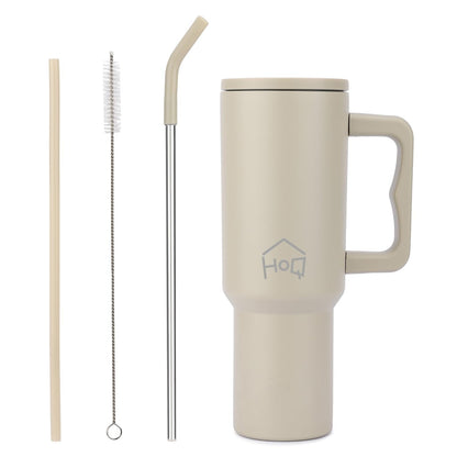 House of Quirk 1200ML Stainless Steel Tumbler with Handle