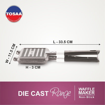 Tosaa Waffle Maker Gas Non-Stick
