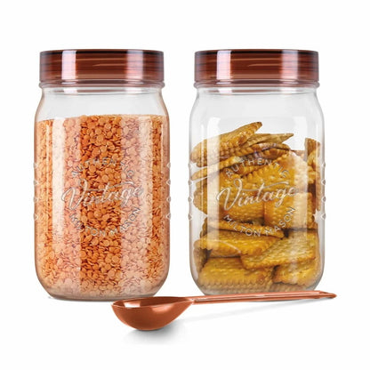 Milton Vintage PET Airtight Storage Jars - 1000ml