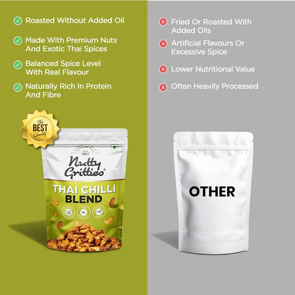 Nutty Gritties Thai Chilli Blend Trail Mix - 200g