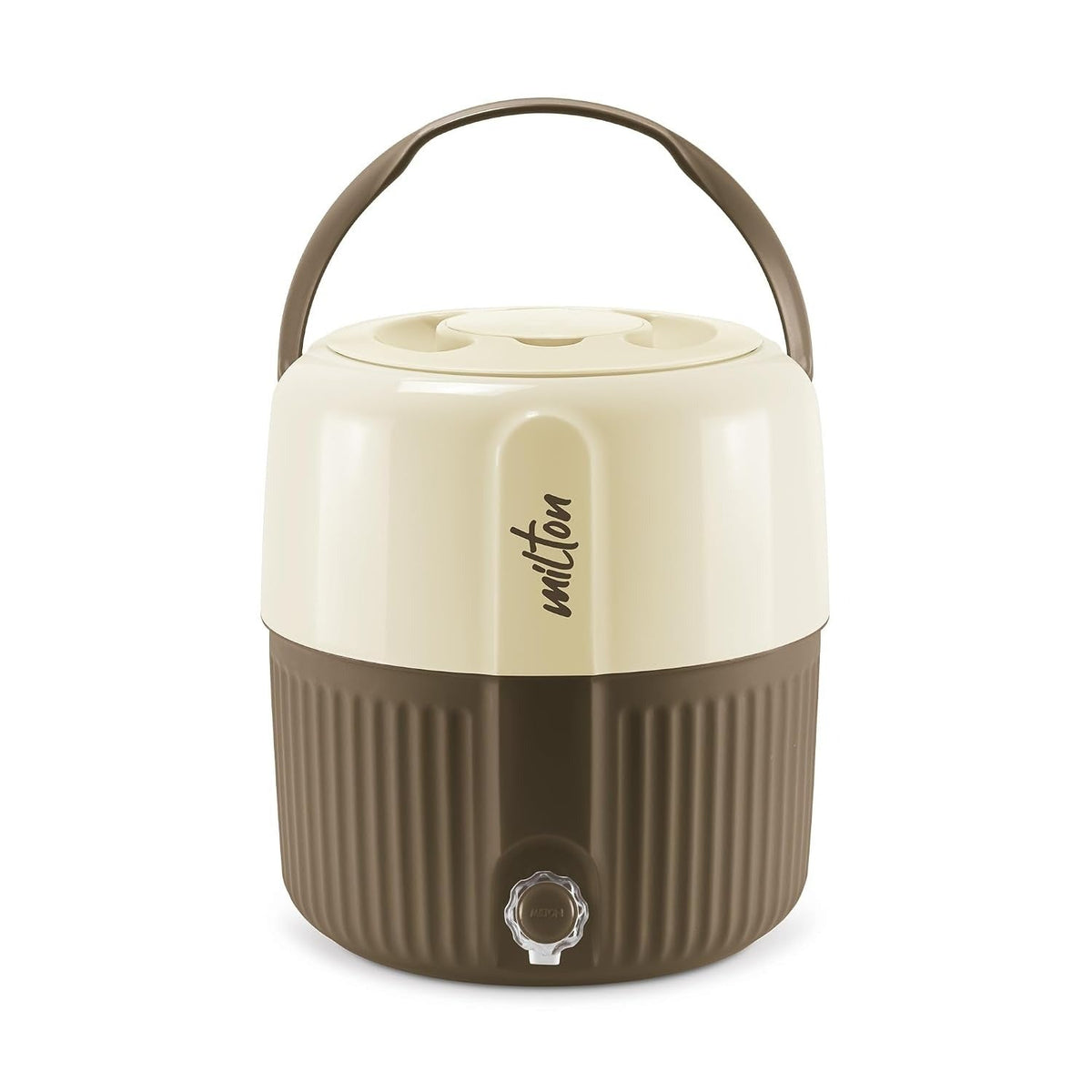 Milton Kool Pristine 7 Insulated Plastic Water Jug, 5.25 litres, Dark Brown