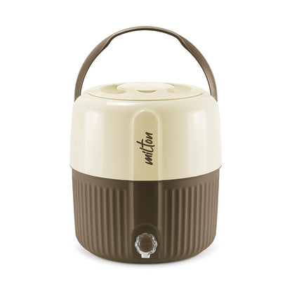 Milton Kool Pristine 7 Insulated Plastic Water Jug, 5.25 litres, Dark Brown