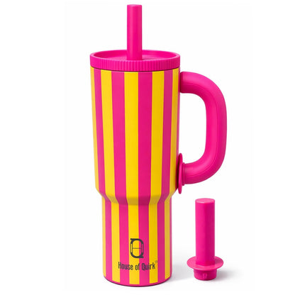 House of Quirk 1200ml Stainless Steel Tumbler with Handledrink