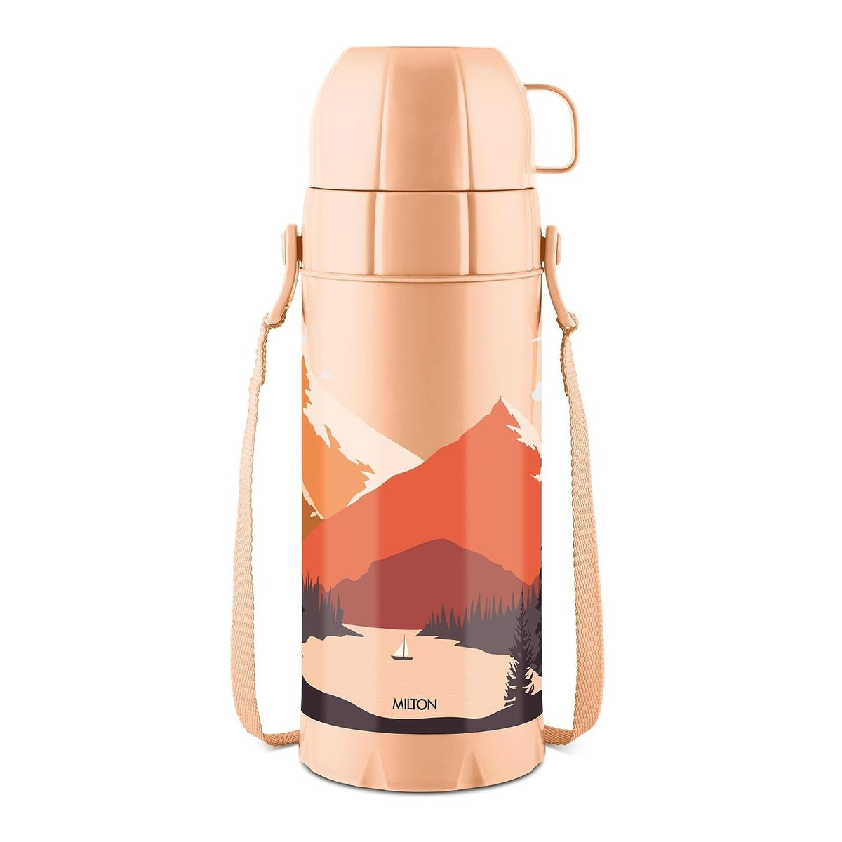Milton Eiffel 500 Vacuum Insulated Thermos Flask with Strap to Carry