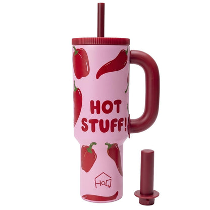 House of Quirk 1200ml Stainless Steel Tumbler with Handledrink