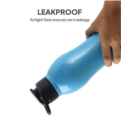 Cello Zigma Exe Single Walled Stainless Steel Flask 1000ml - Blue