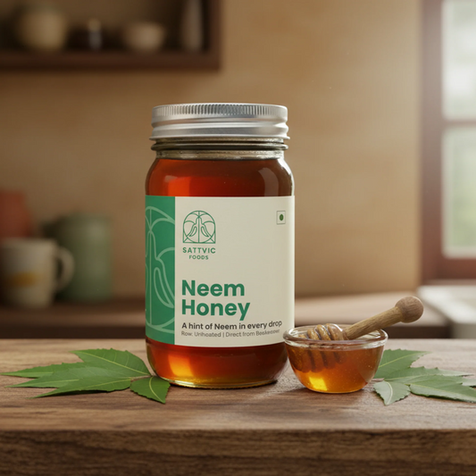 Sattvic Foods Neem Honey (Raw and Unheated)