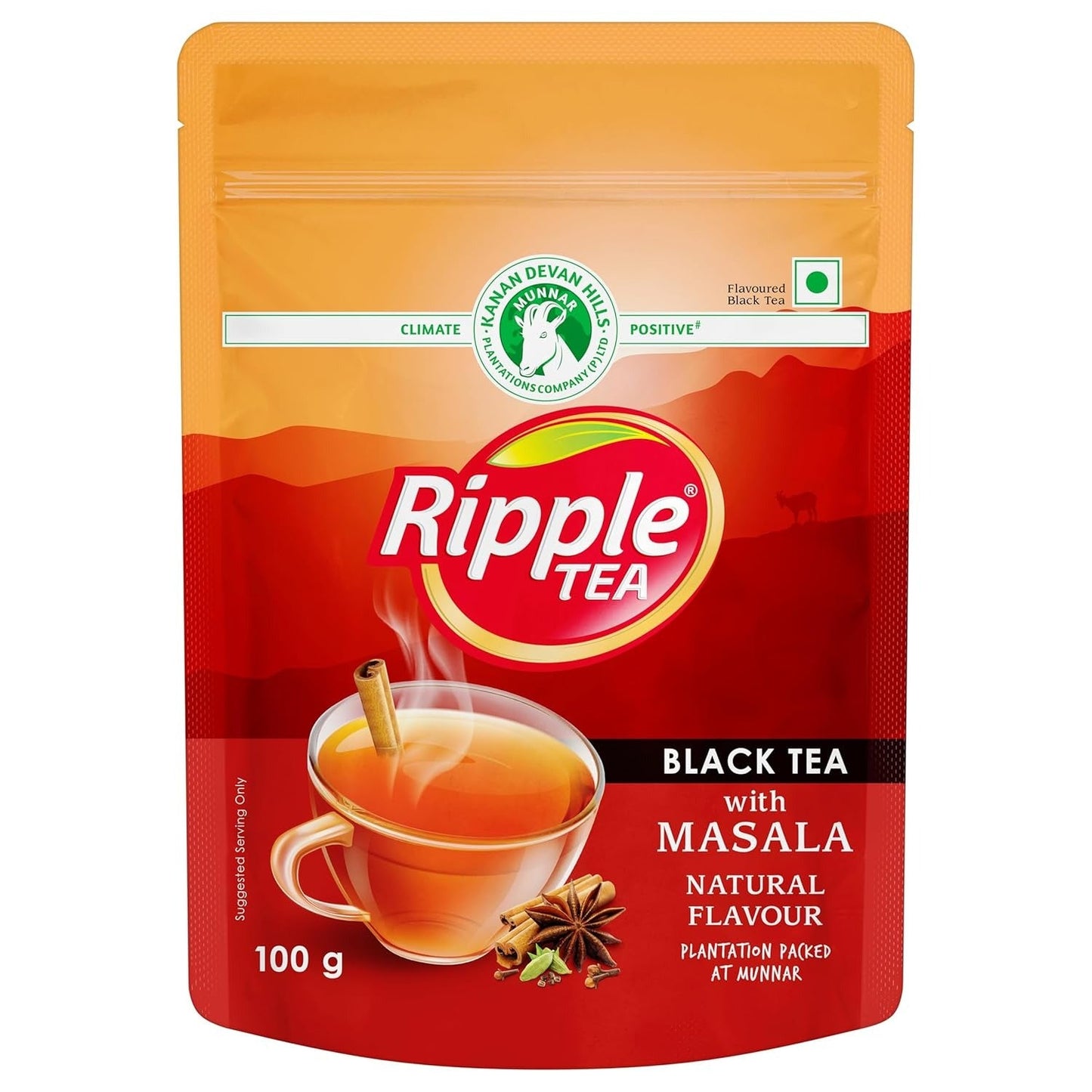 Ripple Black Tea with Natural Masala - 100gms