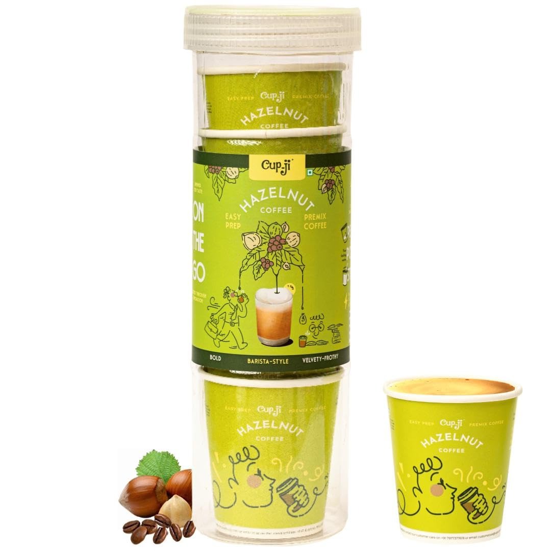 Cup-Ji Hazelnut Coffee Premix Cups