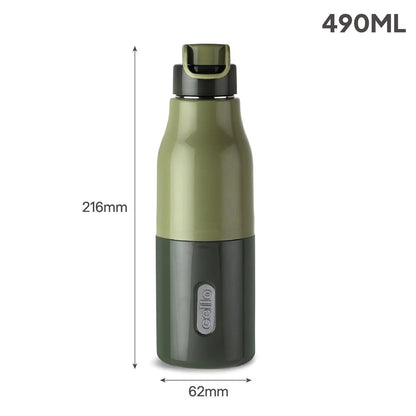 Cello Puro Steel X Felix 600ml Insulated Bottle