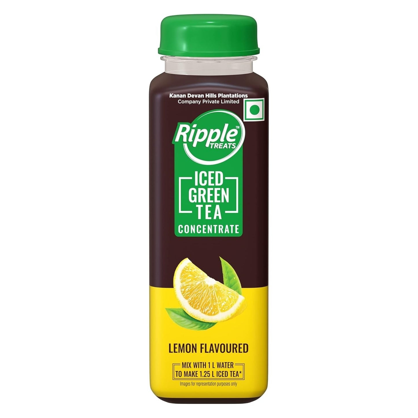 Ripple Green Ice Tea Green Apple Flavoured Liquid Concentrate - 250ml