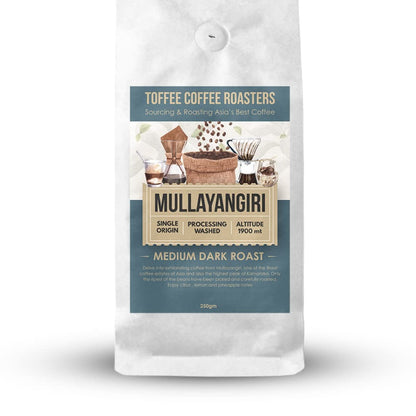 Toffee Coffee Roasters Mullayangiri Estate Coffee