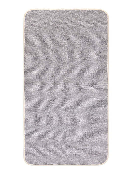 Saral Home Plain Solid Cotton Anti Slip Yoga Mat