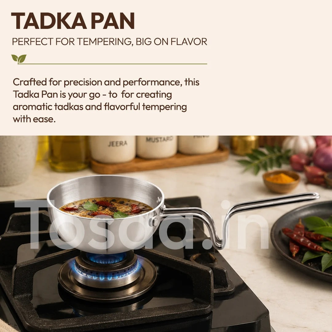Tosaa Triply Tadka Pan 12cm 500ml