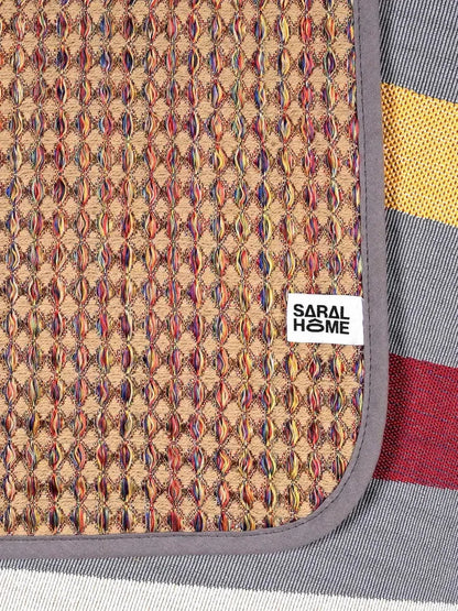 Saral Home Rise Tapestry Anti Slip Yoga Mat
