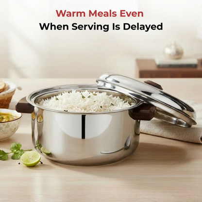 Vinod Stainless Steel Hot Pot Insulated 2500ml