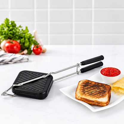Tosaa Regular Gas Sandwich Toaster Non-Stick Black
