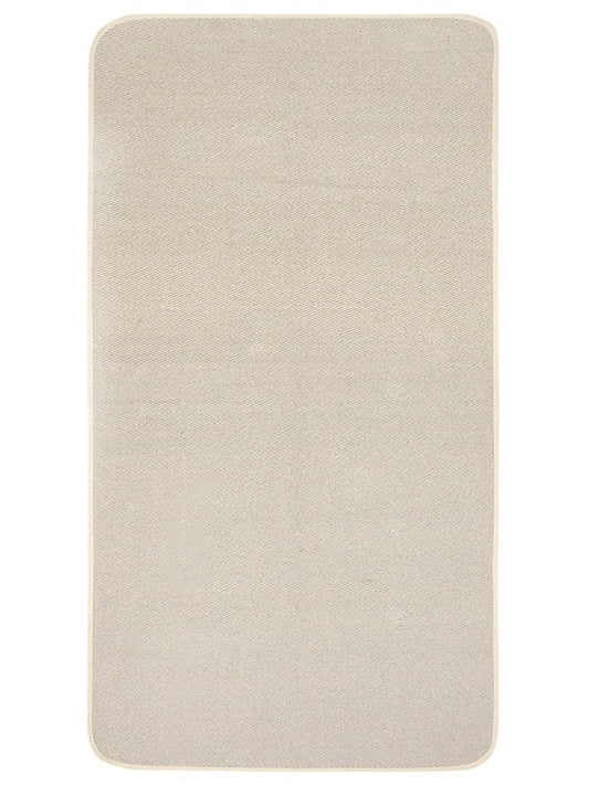 Saral Home Plain Solid Cotton Anti Slip Yoga Mat