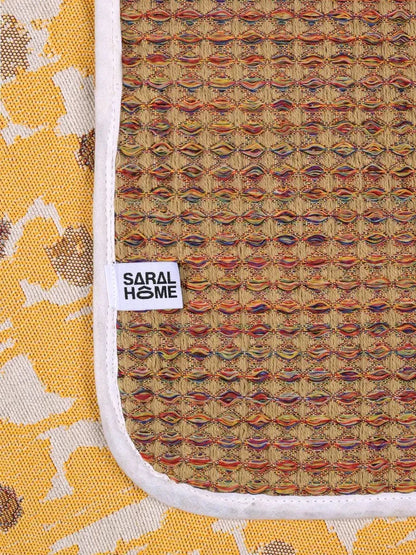 Saral Home Breathe Tapestry Anti Slip Yoga Mat