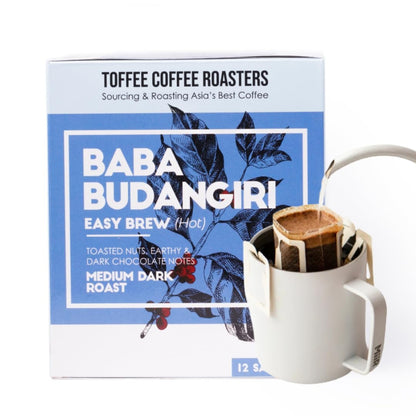 Toffee Coffee Roasters Baba Budangiri Coffee Easy Brew (Hot Brew) Bag