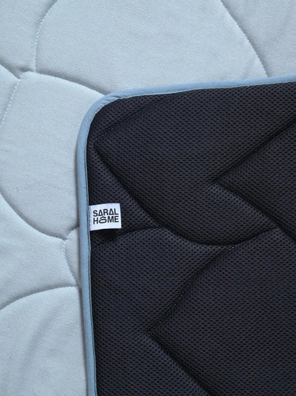 Saral Home Flower Anti Slip Yoga Mat