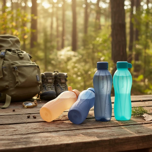 Tupperware Aquasafe Water Bottle 500ml Set of 4