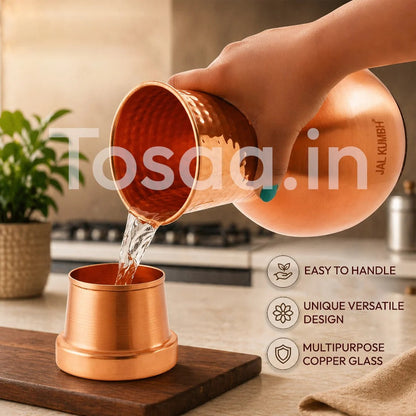 Tosaa Jalkumbh Copper Matka Pot