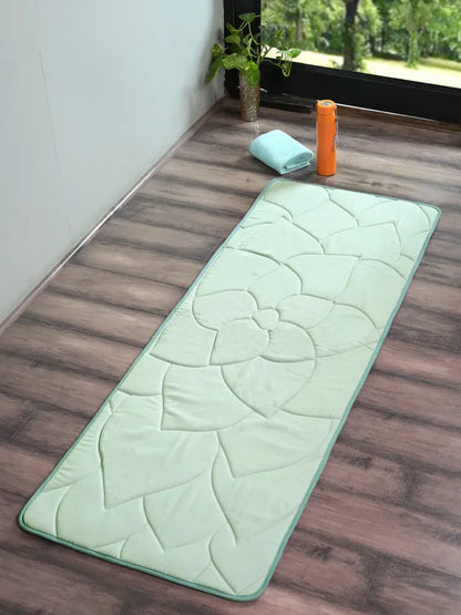 Saral Home Flower Anti Slip Yoga Mat