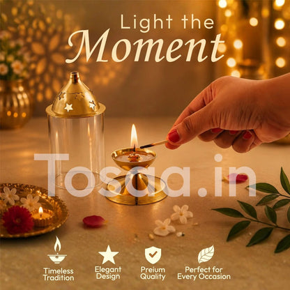 Tosaa Jalkumbh Brass Diya