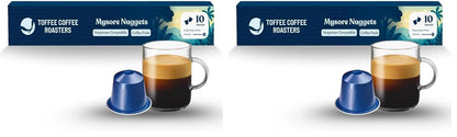 Toffee Coffee Roasters Mysore Nuggets Coffee Pods - 10 Capsules
