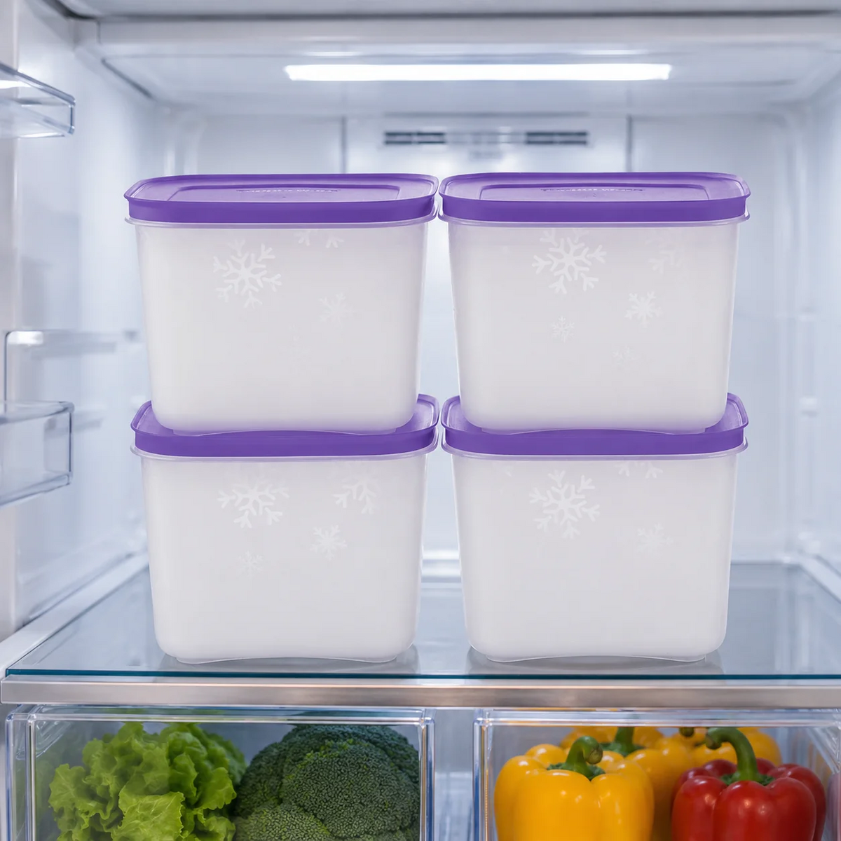 Tupperware Freezer Mate Gen II 1.1L High Set of 4