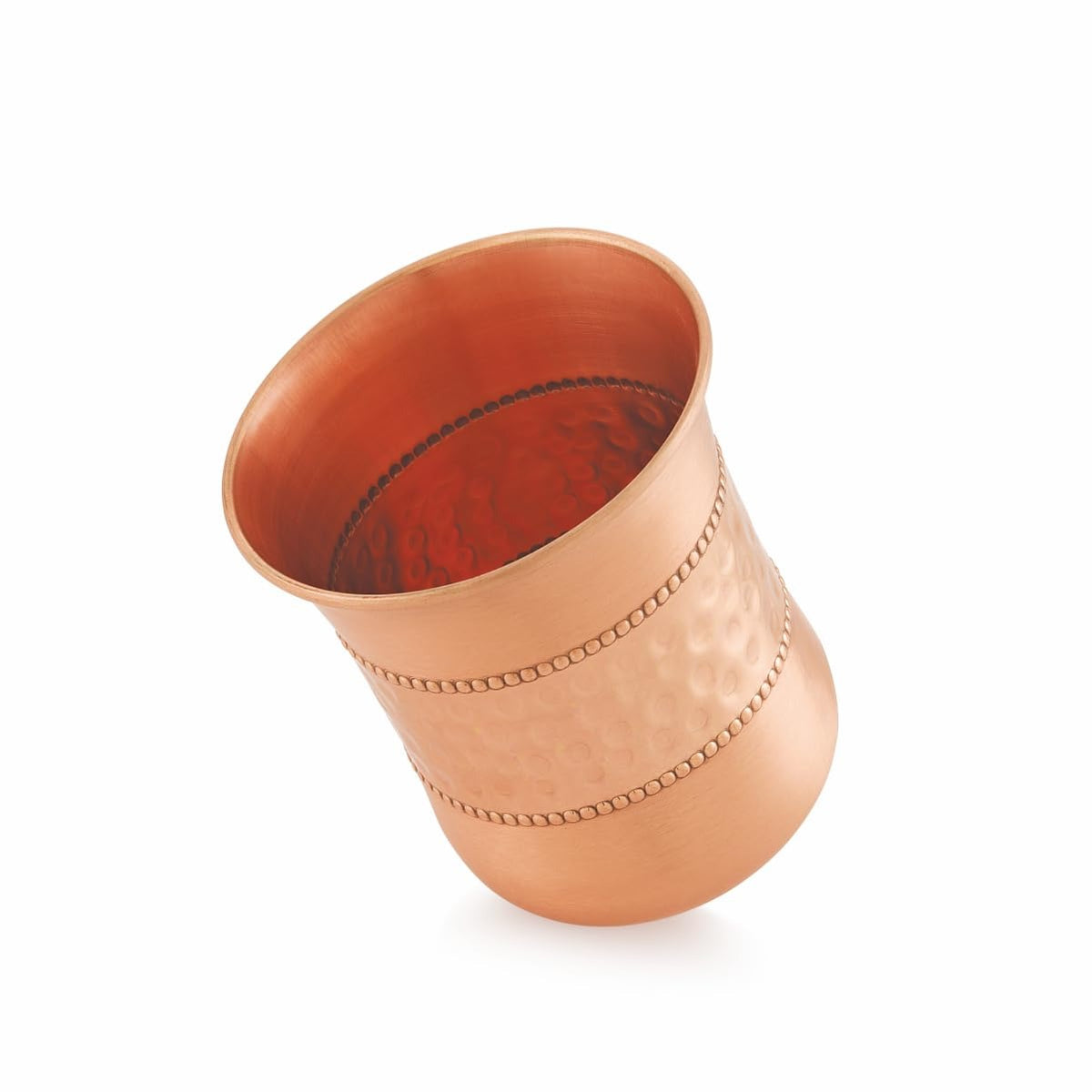 Tosaa Jalkumbh Lily Copper Glass