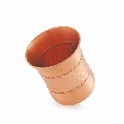 Tosaa Jalkumbh Lily Copper Glass