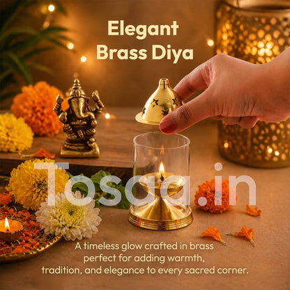 Tosaa Jalkumbh Brass Diya